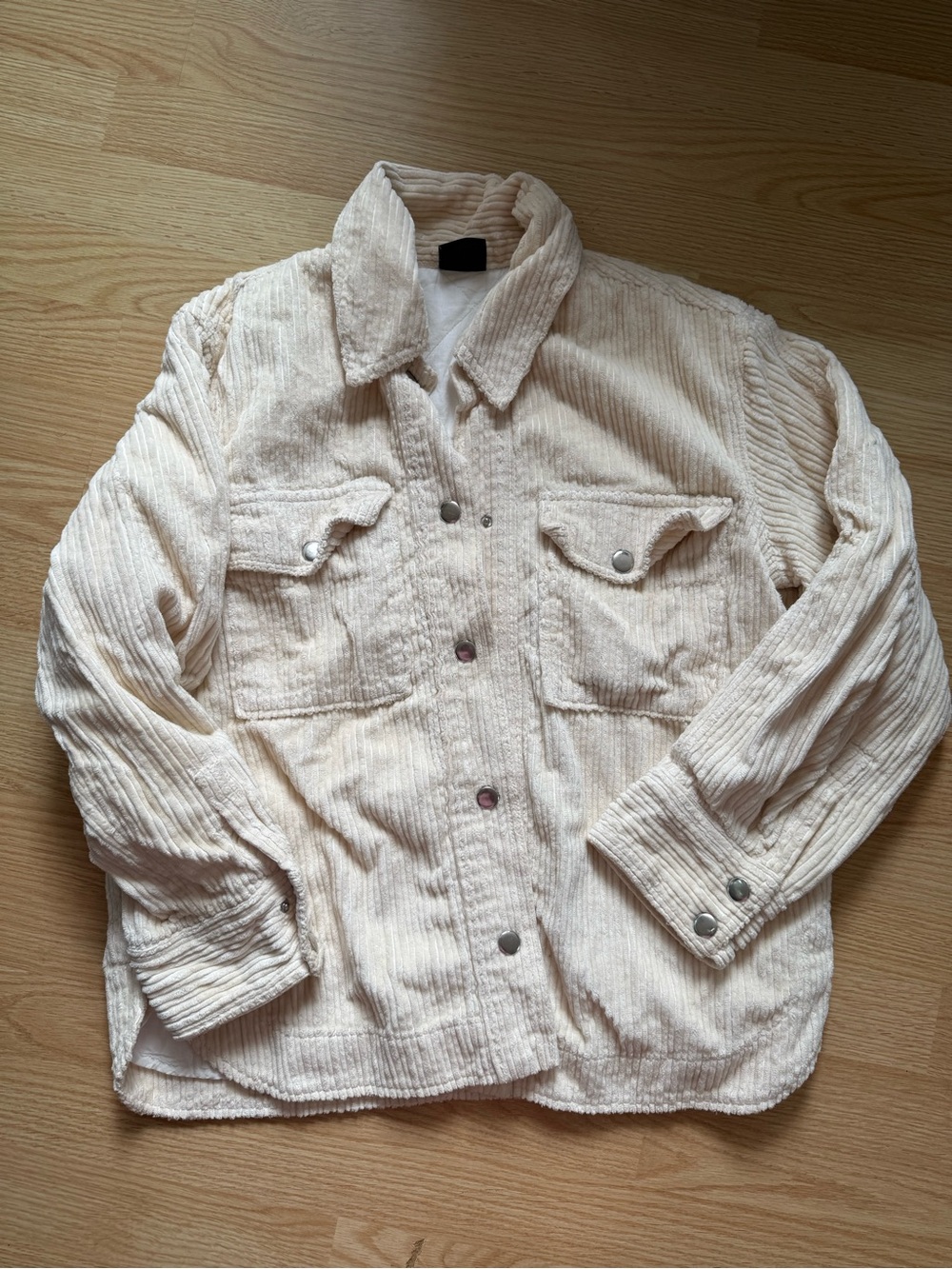 BDG Cream Teddy Corduroy Jacket